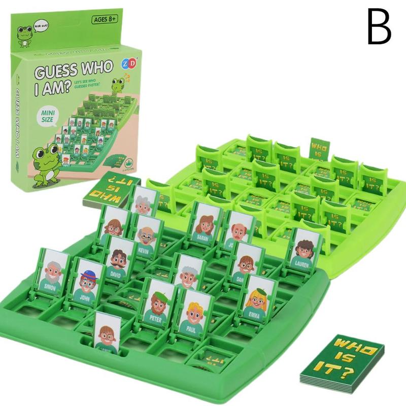 Product Introduction of Children's "guess Who I Am" Board Game Toys Educational Toys Thinking Logic Training Interactive And Fun Board Game Toys 24
