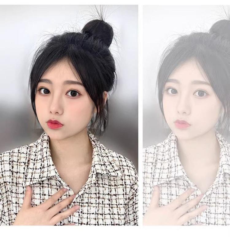 Product Introduction of Wig Ponytail Self-Winding Hair Band Bun Wig Women's Mid-Length Hair Extensions Artificial Hair Tied 14