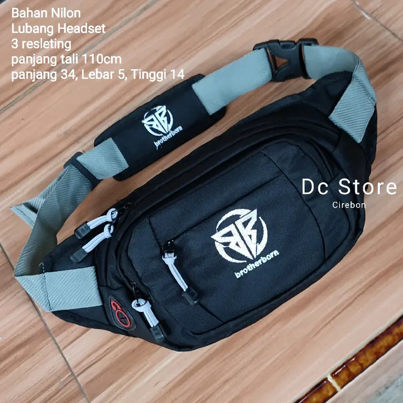 Tas Selempang Distro Waist bag Pria 0