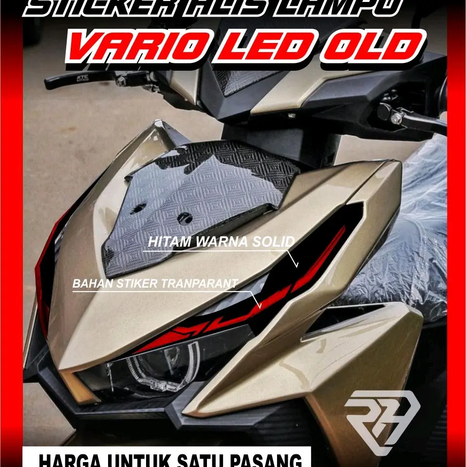 sticker alis Vario LED old kanan/kiri gen 2