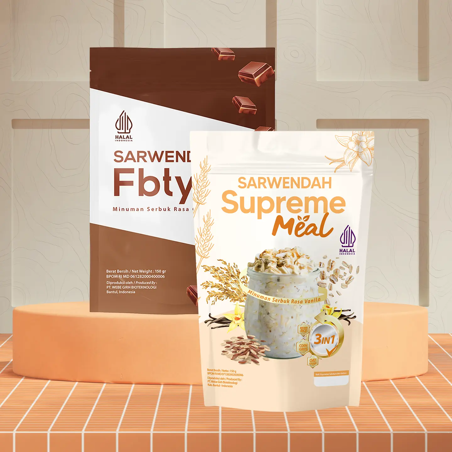 Cokelat + Meal Vanila