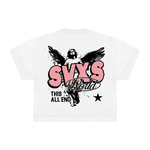 SVXS - Boxy Oversized T-shirt Angel