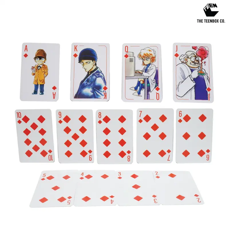 Bộ Bài Tây 54 Lá Conan Thám Tử Lừng Danh - Sản Phẩm Có Bản Quyền, Phân Phối Bởi Teenbox Thẻ Bài Cards 3