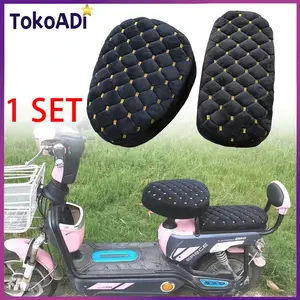 Cover Sarung Jok Sepeda Listrik Universal Pelindung Jok Sadel Sepeda Listrik Set