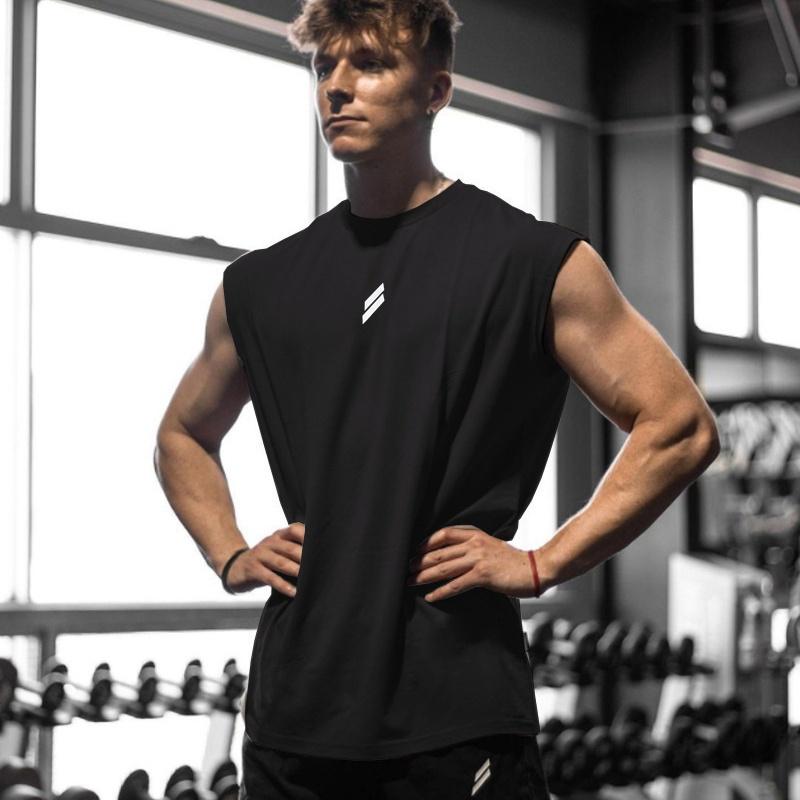 Product Introduction of NEW Summer Fitness Sports Tank Top Men Breathable Loose Mesh Training Sleeveless T-shirt Quick Drying vest male Fitness Clothing 4