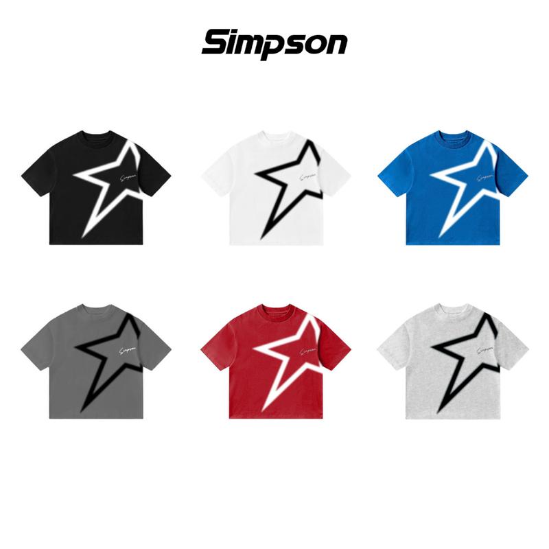 Áo thun phối local brand Simson áo ngôi sao HIEUTHUHAI RyDer rẻ đẹp mặc đồng phục nhóm