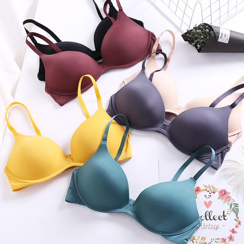 Combo 3 Áo Lót Thoải Mái Chất Liệu Su Đúc Mềm Mịn Không Gọng Mặc Hàng Ngày - Áo lót nữ không gọng mút mỏng thun lạnh thoải mái mát mẻ women KING SHOP A239