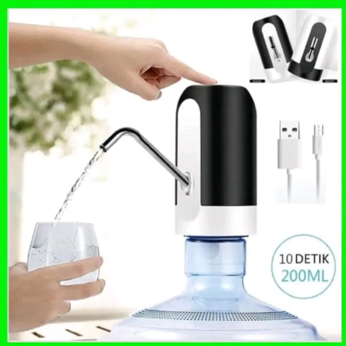 pompa galon elektrik USB Charger Air Stainless