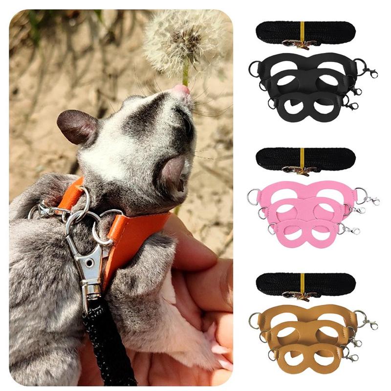Dây Xích Thú Cưng, Cỡ Nhỏ Thích Hợp Cho Chuột Hamster, Phòng Chống Thoát Hiểm, Chống Cắn, Dây Đeo Ngực Cho Gấu Vàng, Gấu, Chuột Sóc Và Sóc, Dây Xích Chống Mất Đặc Biệt 0