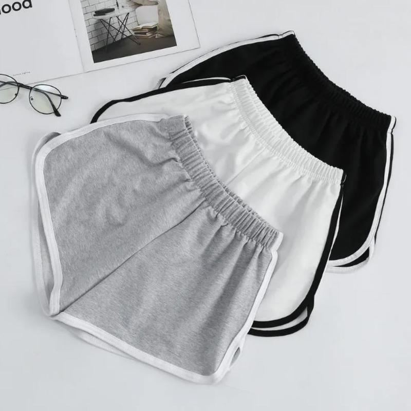 Thin Sports Shorts Women's Running Pants Loose Casual Three-Point Shorts 3