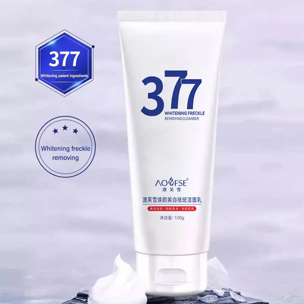 Freckle-removing 377 Foam Whitening Nicotinamide Brightening Moisturizing Face Deep Cleaning
