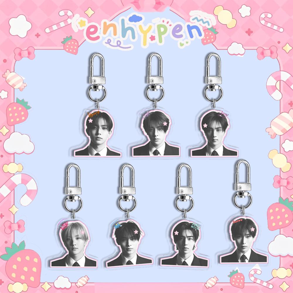 かわいいK-POP ENHYPENキーホルダー マーチャング「Desire Unleashed