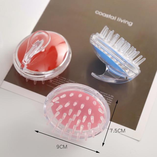 Lược Gội Đầu Mát Xa Silicon mềm - Dùng Trong SPA - TMV Bàn Chải