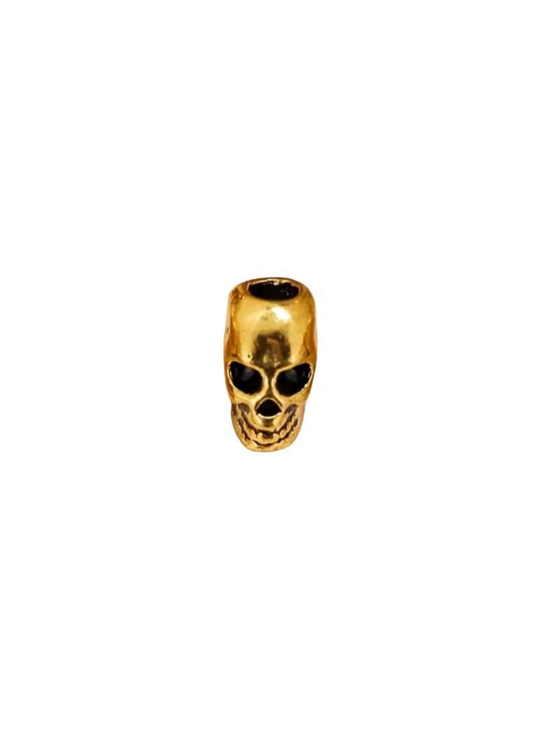 Product Introduction of Punk Style Skull Hair Ring, 10pcs Hair Accessories for Men & Women, Minimalist Headwear Suitable for Hair, Fashion Hair Accessories for Party, Daily Clothing Decor 18