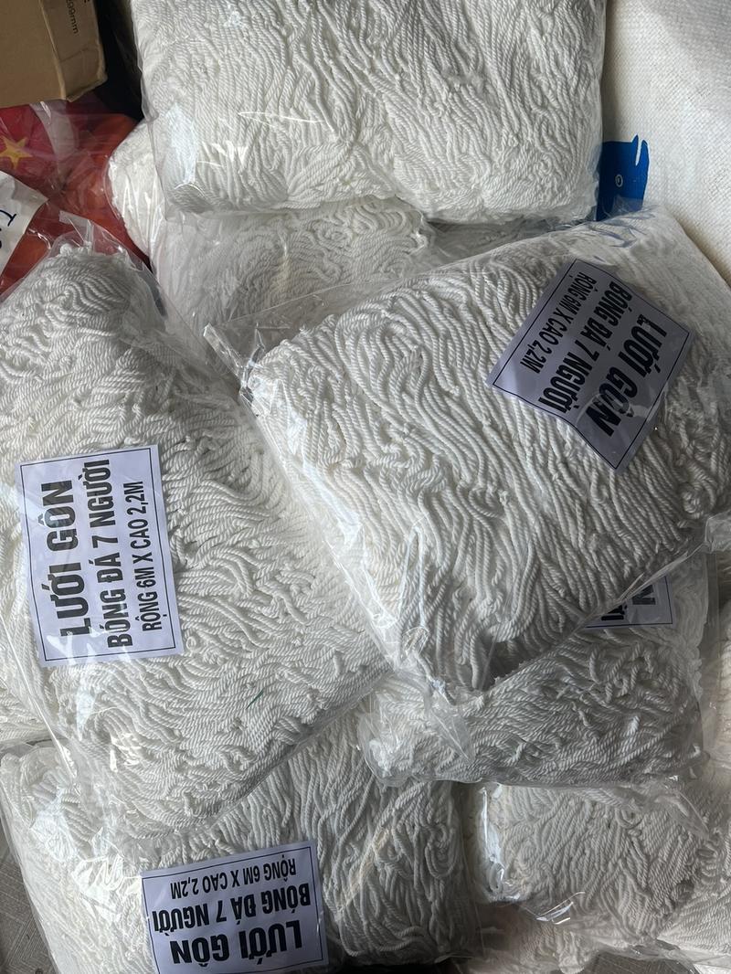 Product Introduction of ￼LƯỚI GÔN BÓNG ĐÁ 7 NGƯỜI , 5 người , 11 người - SỢI (2 lưới 13