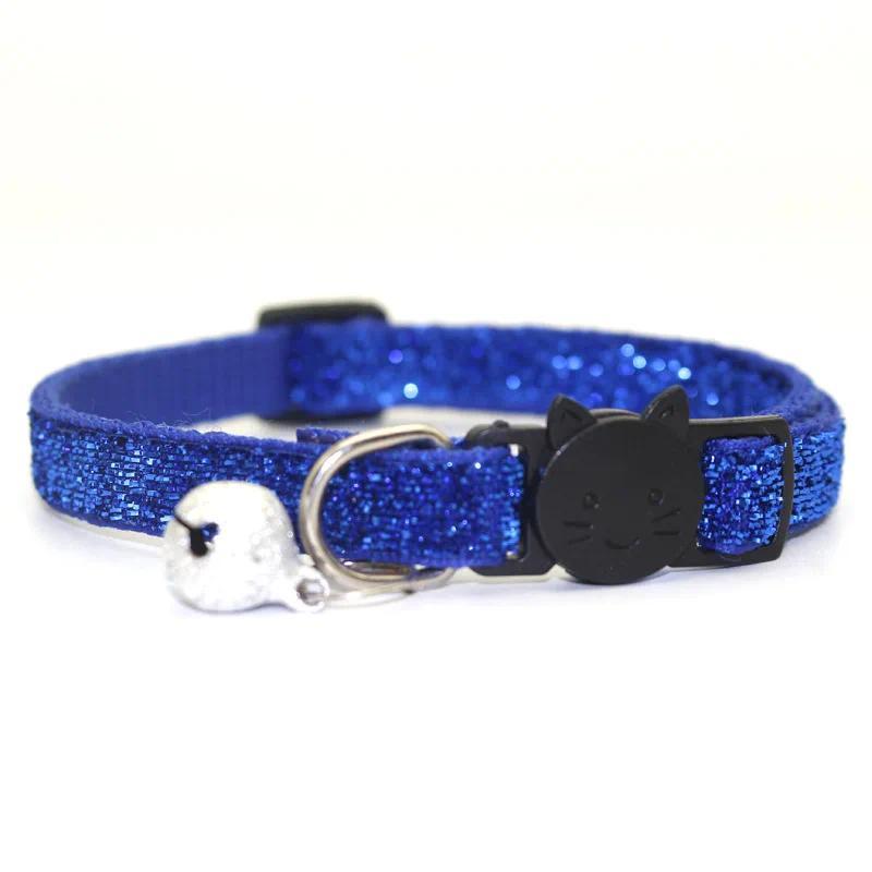 Product Introduction of Cat Collar Colors Reflective Breakaway Neck Ring Necklace Bell Pet Products Safety Elastic Adjustable with Soft Material 9