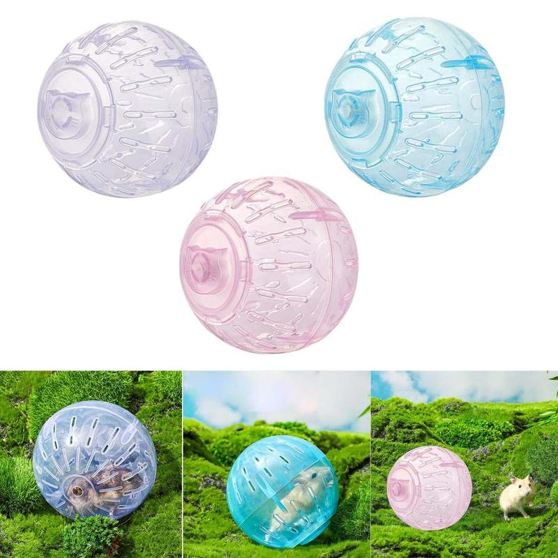 Đồ Chơi Bóng Chạy Cho Chuột Hamster, Bánh Xe Chạy, Giúp Giảm Sự Nhàm Chán, Thích Hợp Cho Động Vật Nhỏ 0