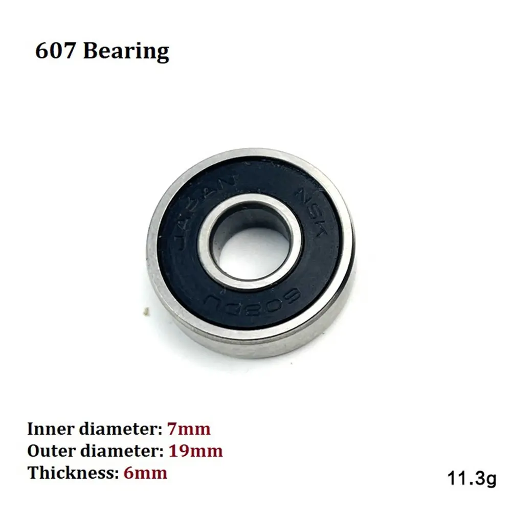7×19×6mm 607 Bearing Miniature Ball Bearings 607 2RS Angle Grinder Accessories