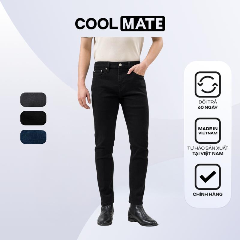 Quần jean nam dáng Slim fit - Coolmate