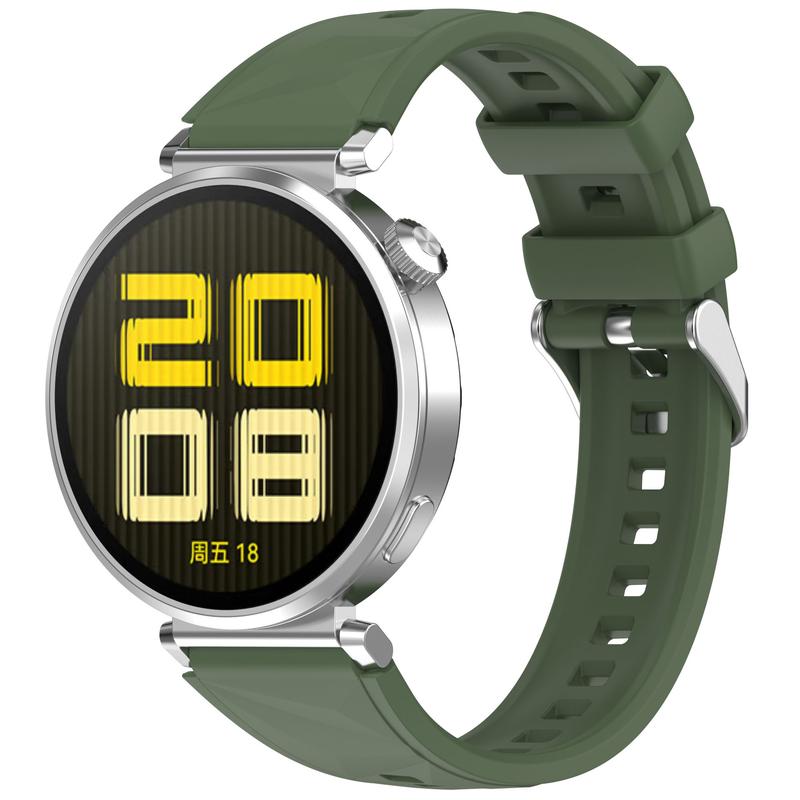 Product Introduction of Jalur 18mm, Sesuai untuk Jam Tangan Huawei GT5 41mm dan GT5 Pro 42MM, Penggantian, Tali Silikon, Serasi dengan Jam Tangan Huawei GT4 41mm, untuk Wanita dan Lelaki 34