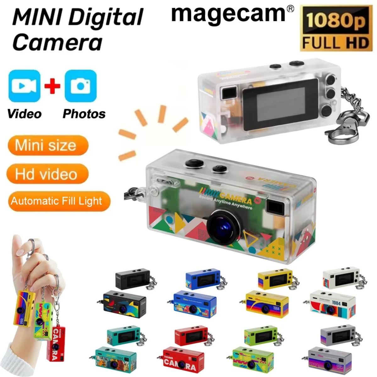 G6 Mini Camera G6 Magecam Thumb Keychain Camera - 0.96-Inch Mini Sports Camera with ...
