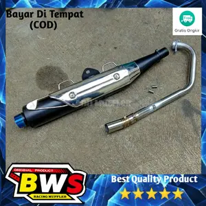 Knalpot Tsukigi tsugi plus tameng Jupiter mx new 13 mx old 135 mx king 150 stainless Jupiter mx new Jupiter mx king Jupiter mx old standar racing