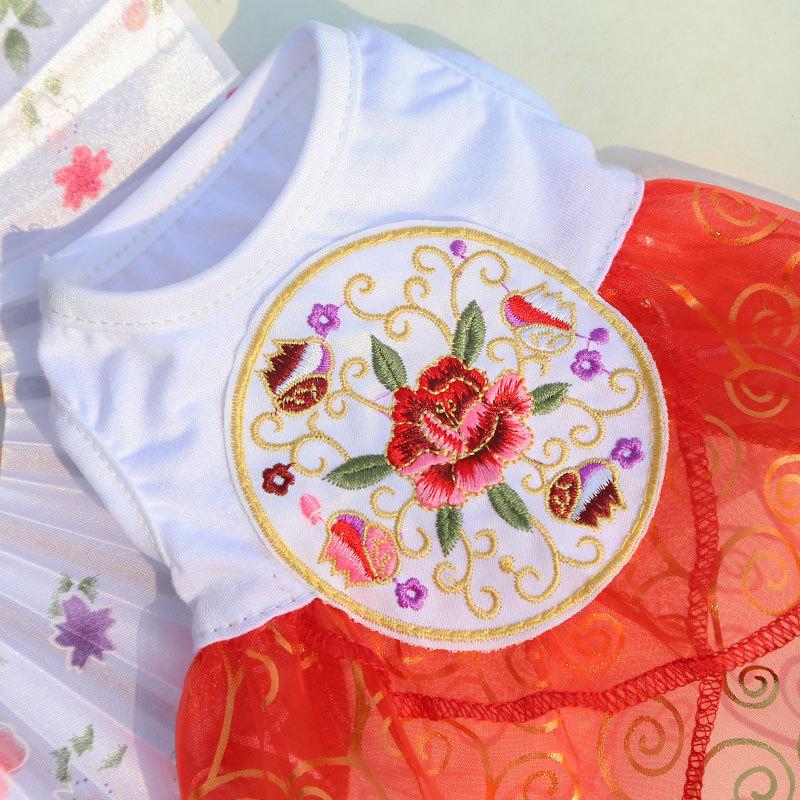 Product Introduction of Supermaid Pet Wedding Dress Dog Clothes Cat Apparel Princess Bridal Gown Spring Summer Photo Shoot Accessories 5
