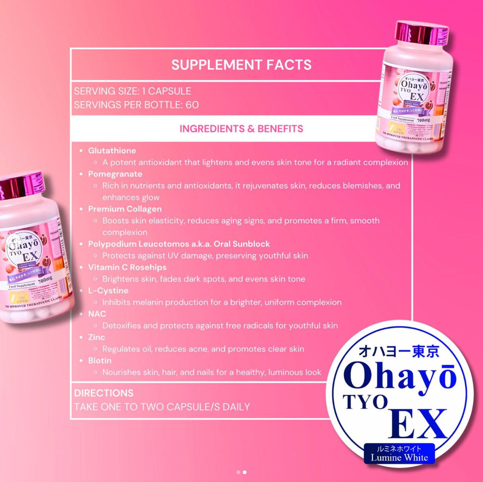 ohayo glutathione benefits Active White L Glutathione Skin Whitening Soap 135G Gender: Female at Best  Price in Bengaluru main image 1
