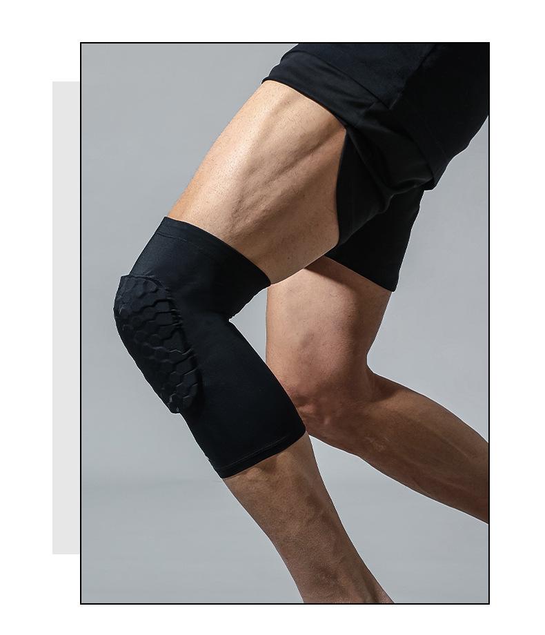 Product Introduction of Cross-Border Anti-Collision Basketball Knee Pad Men's Summer Soccer Running Fitness Protective Gear Outdoor Mountaineering Cycling Sports Kneecaps 16