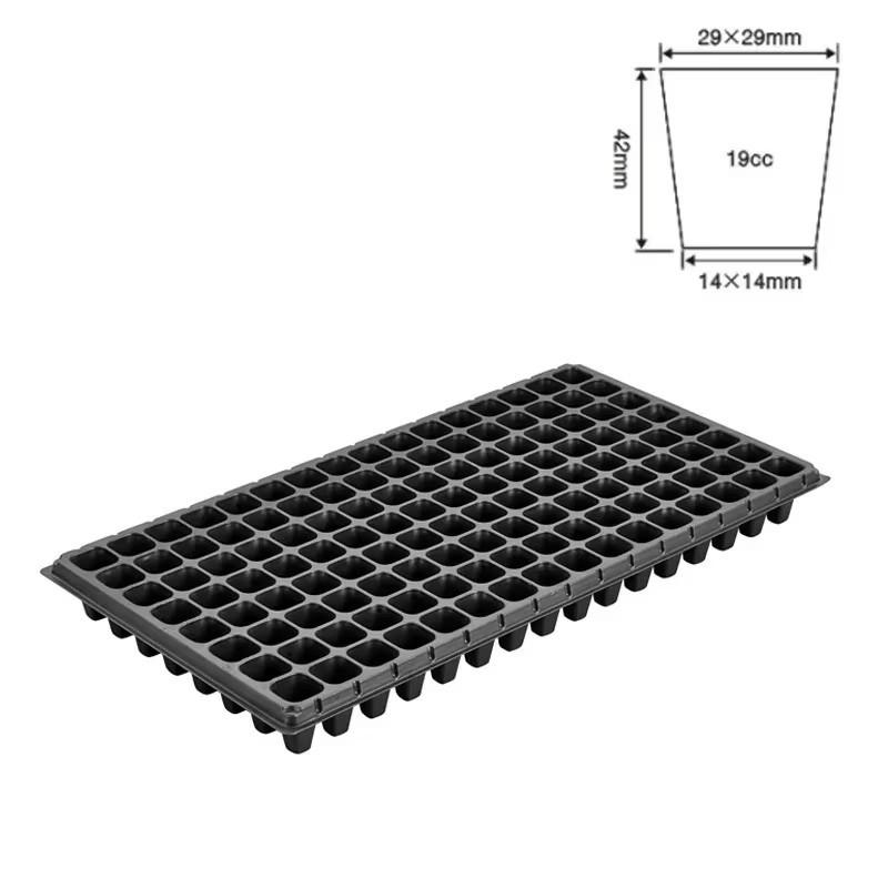 Tray Semai 50 105 128 Lubang 10-40pcs Potray 0.8mm Seedling Tray Dulang Benih Berkualitas Tinggi