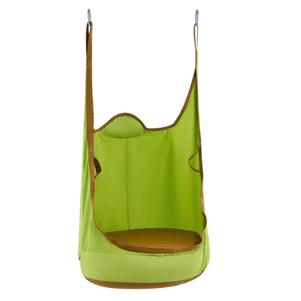 Hanging Hammock, Comfortable and Breathable Hanging Chair with Inflatable Cushion, Indoor & Outdoor Hanging Chair, Camping & Hiking Equipment