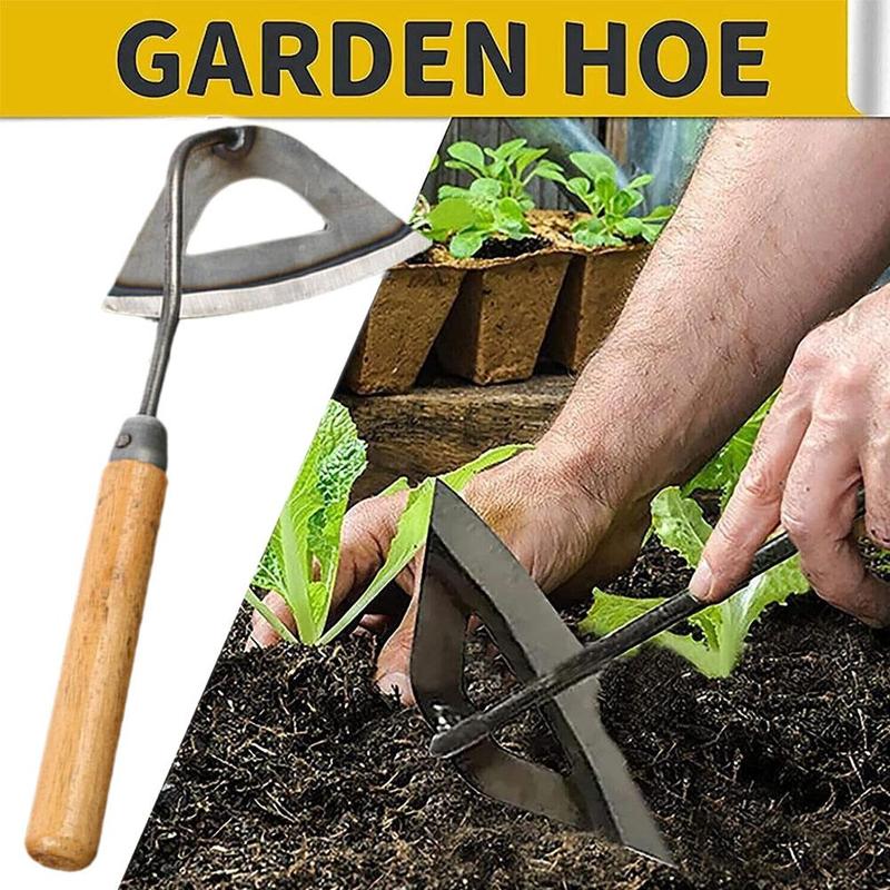Product Introduction of Traditional Garden Hoe Handheld Weeding Garden Rake For Garden Gardening Tools Small Hoe Y9M7 29
