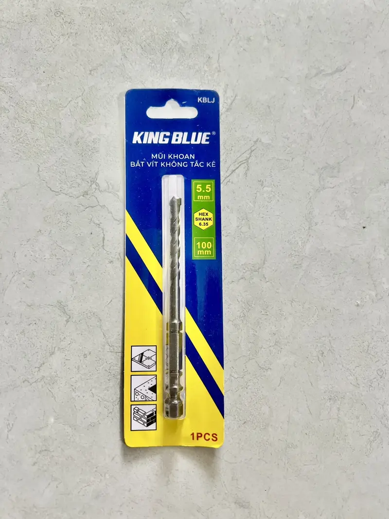Product Introduction of Mũi Khoan Bắn Vít King Blue Không Tắc Kê 5Ly5 1