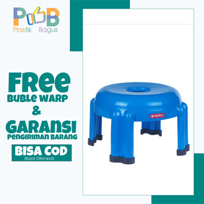 bangku pendek bangku kecil kursi bangku bundar mambo Lion Star G-4 3