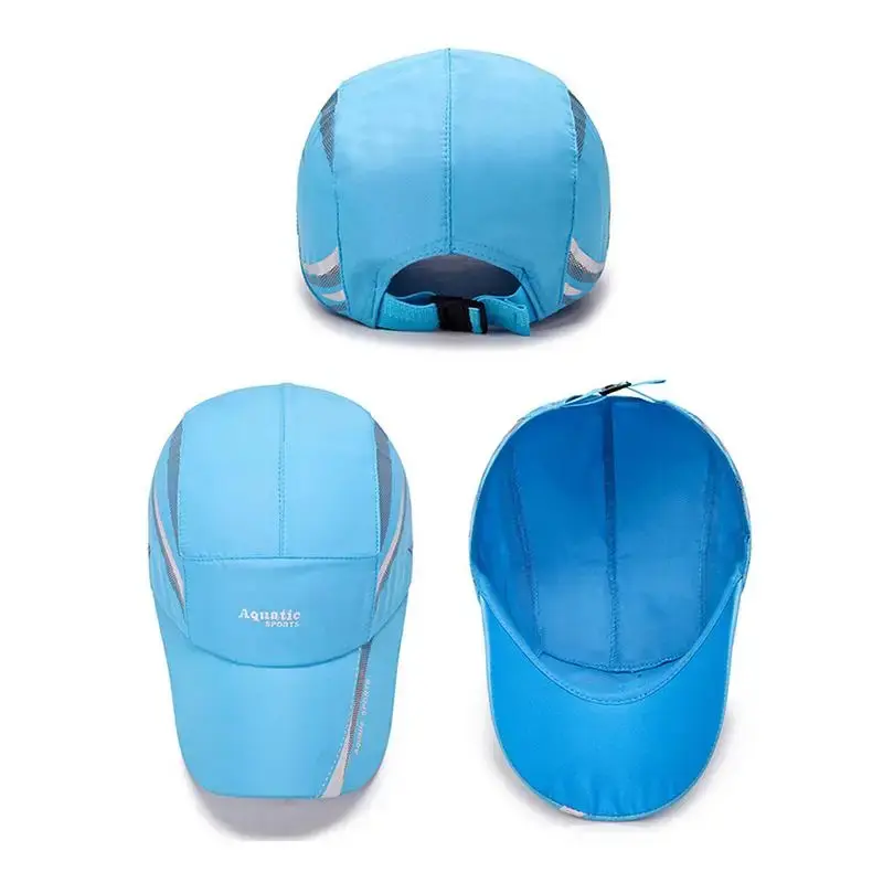 Baseball Cap Blue Hat Sun And Rain Golf Ball Cap For Men Women Women Quick Drying Baseball Cap Sun Hats Mesh Lightweight UV  main image 4