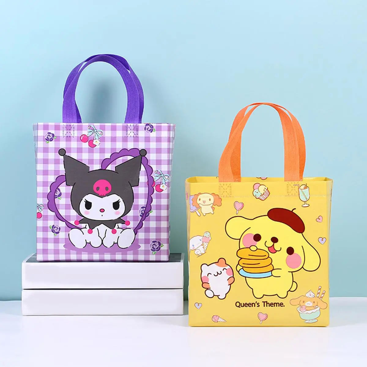 Storage Bags Cartoon Gift Bags Non-Woven Bags Shopping Tote Bags