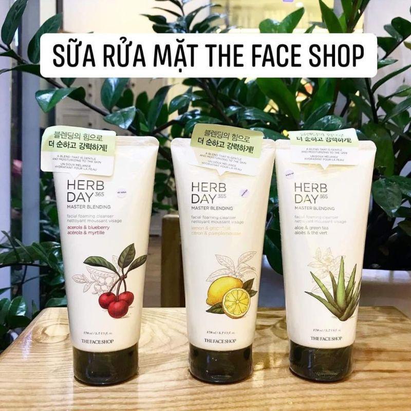 Sữa Rửa Mặt The Face Shop Herb Day 365 Cleansing Foam - Tabula Century - Tabula Century 7