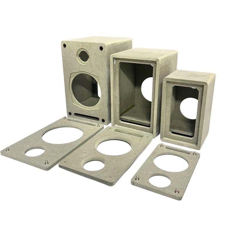 Box loa Bookshelf thô cho loa 3, 4, 5 inch có sẵn thông hơi LT Speaker