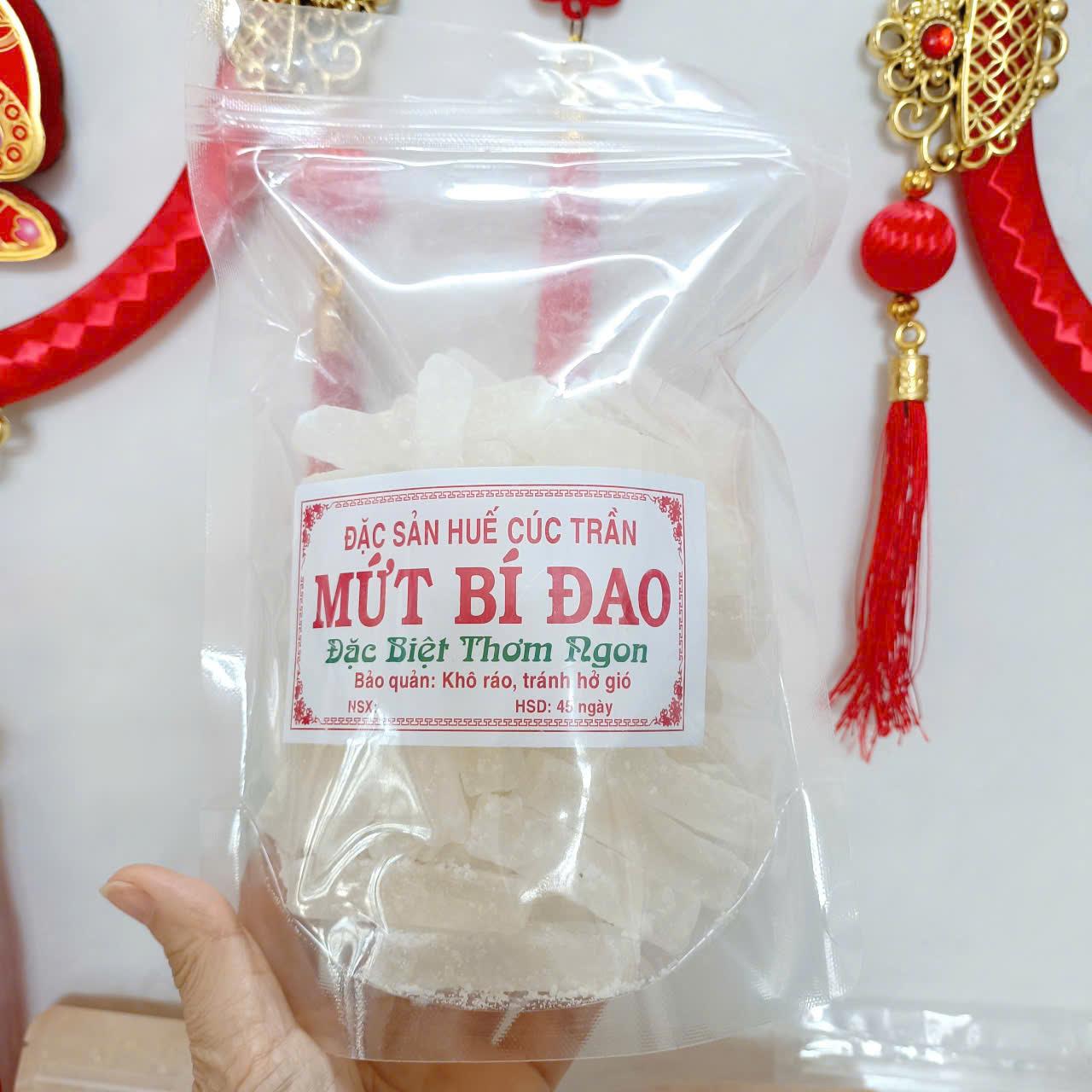 MỨT BÍ ĐAO thượng hạng, ngon đậm vị, trắng tinh khôi, món ngon ngày Tết, CTB827