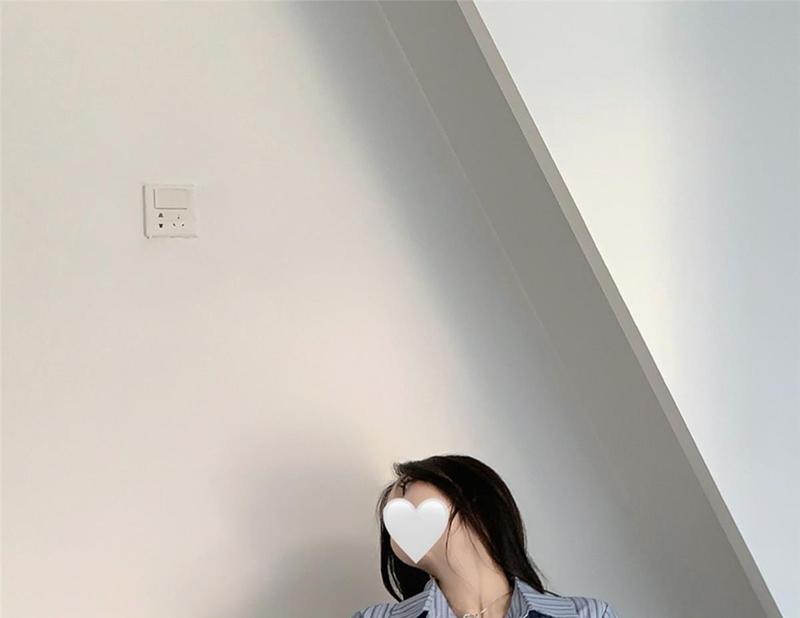 Product Introduction of Áo Khoác Sơ Mi Dài Tay Sọc Xanh, Phong Cách Cô Gái Nóng Bỏng, Thiết Kế Cao Cấp, Thích Hợp Cho Mùa Xuân Và Mùa Thu Của Phụ Nữ, Ôm Sát Eo, Dễ Thương Và Gợi Cảm, Áo, Dành Cho Nữ, Năm 2025 29