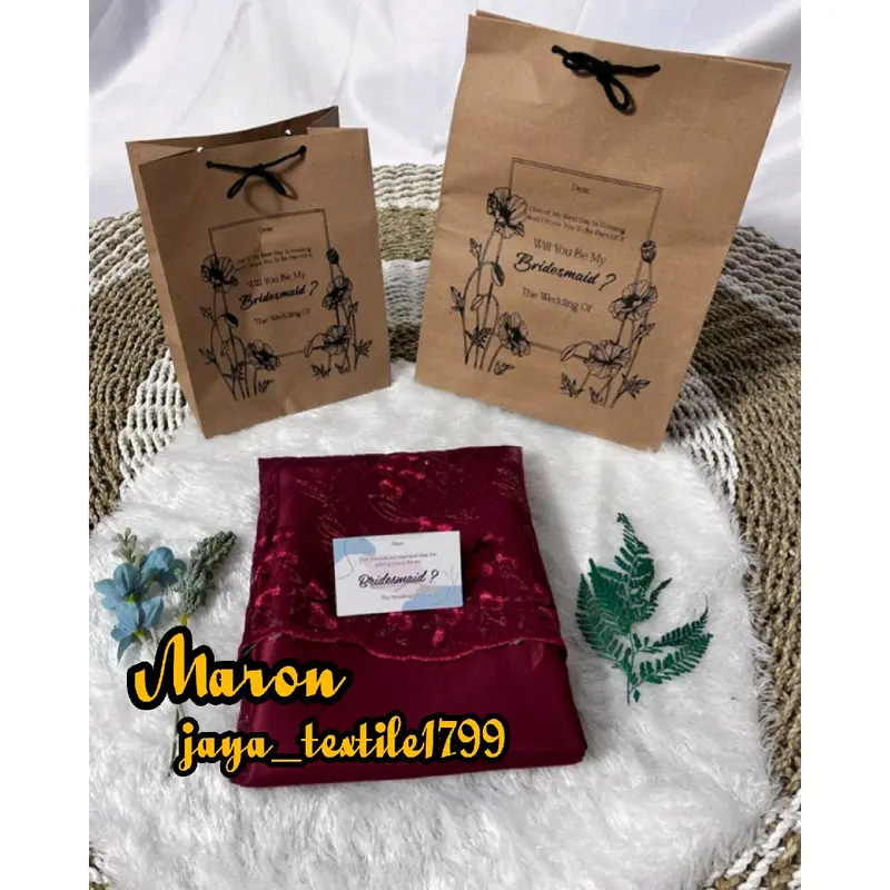 Kain Paket Bridesmaid/ Paket Seragaman/ Bahan Baju Kebaya 5