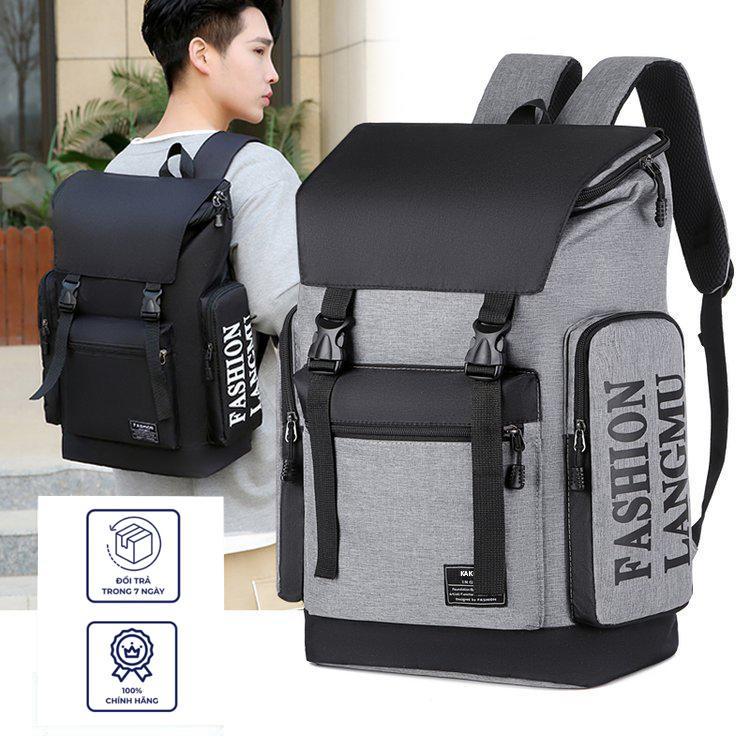 Product Introduction of Mẫu Balo Unisex  BL041, Chống Nước, Laptop 15.6inch, Đi Học, Đi Du Lịch Rất Tiện Ích Bag Nam Đeo Vai 12