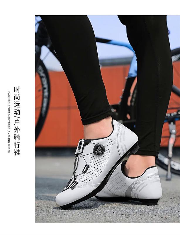 Product Introduction of 2024 Speed Cycling Shoes Men Sports Road Dirt Bike Sneakers Racing Women Bicycle Shoes Self-Locking Road Bicycle Sneakers Big Size 36-47 36