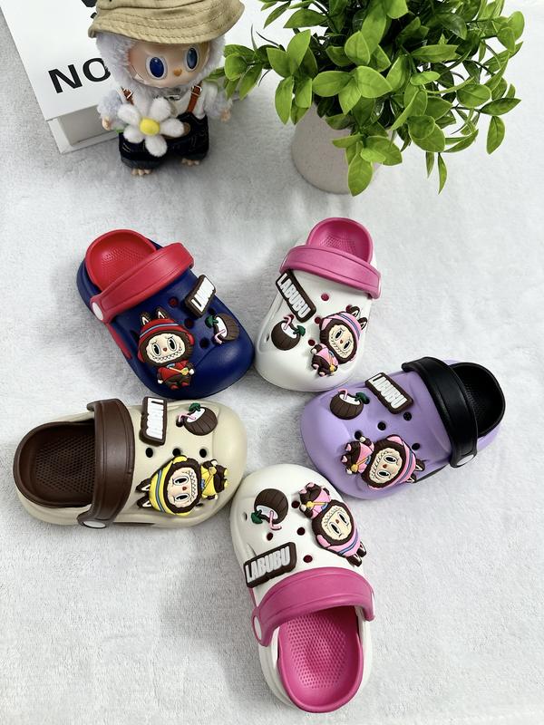  Dép Sục LaBuBu Cho Bé Trai và Bé Gái  FORM TO  Chất liệu EVA Mềm Nhẹ Êm Chân chống trơn trượt - Hồng 