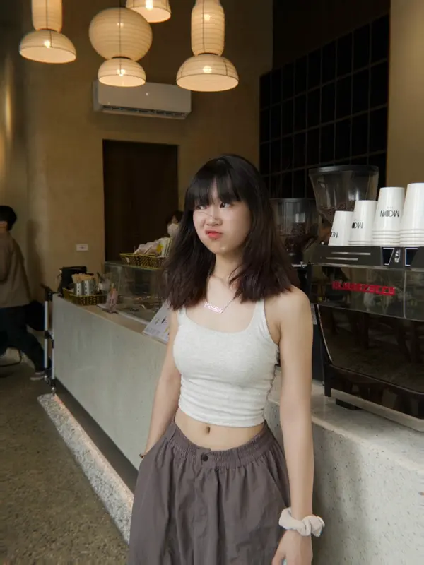 Áo Tank Top Nam & Nữ cổ vuông form Slimfit. 5