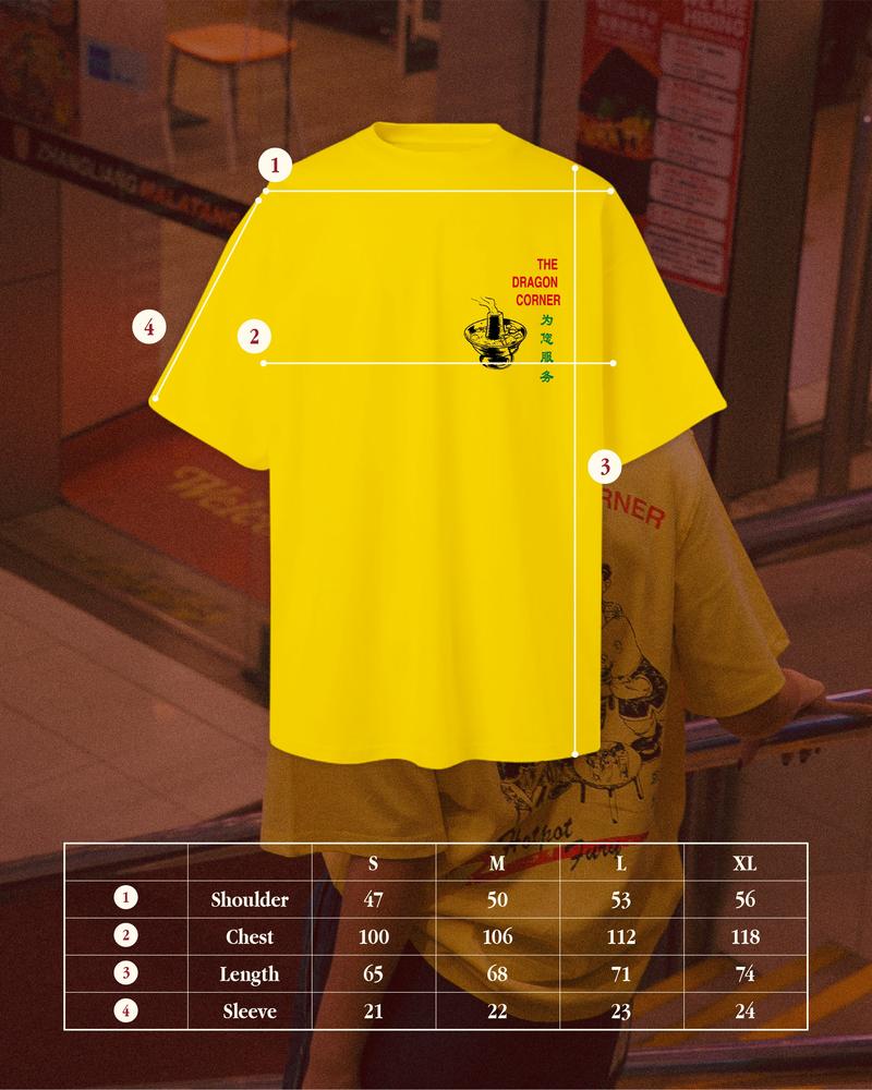 Product Introduction of ZHA HUO DIAN X OLD MASTER Q STEAMBOAT TEE 0