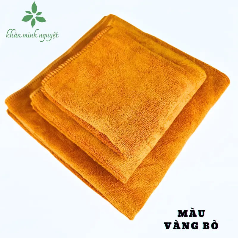 Combo 3 khăn tắm, gội, mặt KT: 50x100cm, 35x75cm, 30x50cm: khăn mềm mịn, siêu thấm hút 2