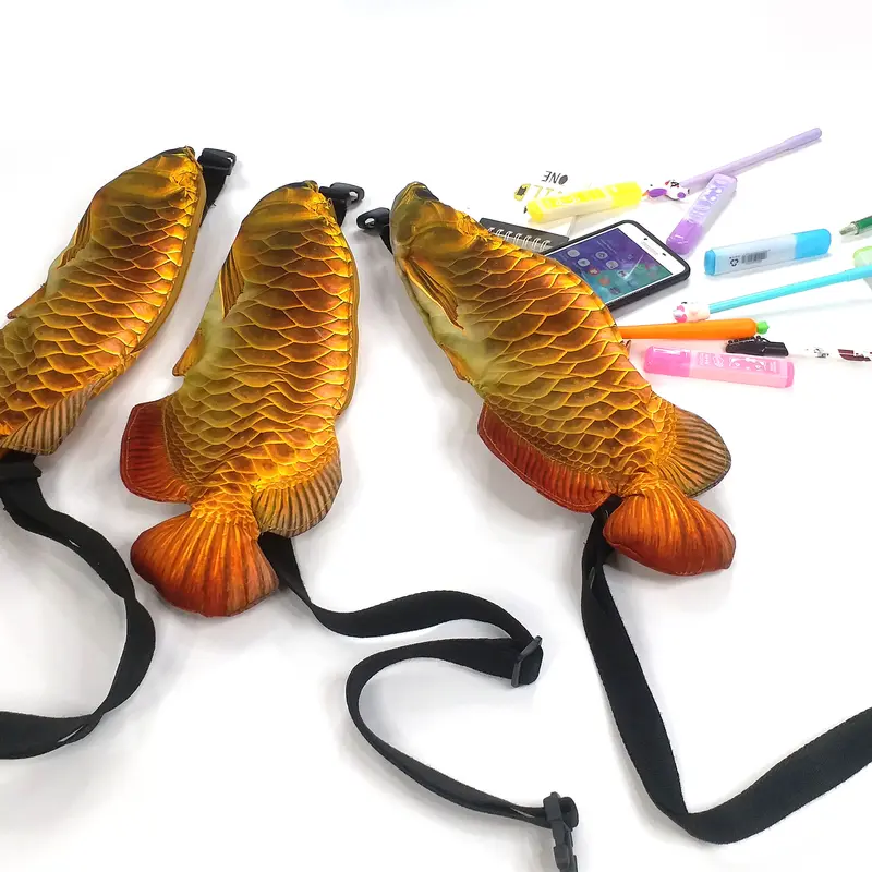 Tas Punggung Ikan Arwana Viral Canvas Tebal dengan Furing Daging Ikan Cetak Oeko Tex 100 Class 1 Tas Buckle Bumbag 2
