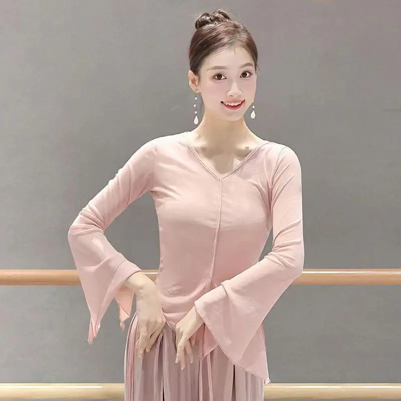 Quần Áo Gạc Khiêu Vũ Cổ Điển, Phong Cách Trung Quốc, Định Hình Quyến Rũ Cơ Thể, Áo Khiêu Vũ, Bộ Đồ Lót Mùa Đông Mới Cho Nữ, Thích Hợp Cho Khiêu Vũ Cổ Điển, Năm 2025