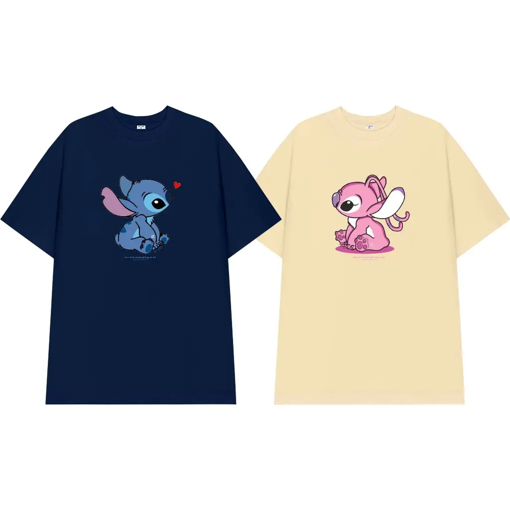 Áo Đôi Local Brand Uta Anime / Stitck